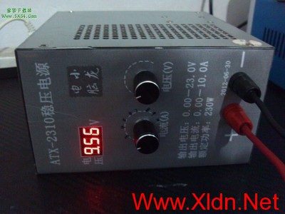 电脑ATX电源改装的电压0~23V电流0~10A可调稳压电源长城300W电源