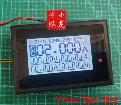 [电脑小龙]定制电子负载485通讯控制器显示屏200V60A500W大功率